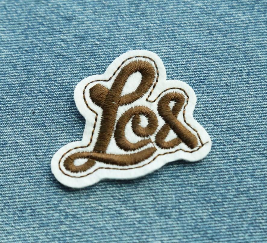 Wholesale Machine Embroidery Designs Of Irregular Patches For Kids Clothes
