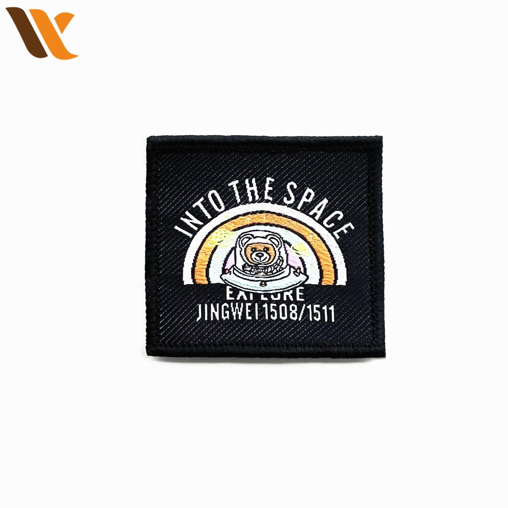 Wholesale Small Woven Patches With Bears 3