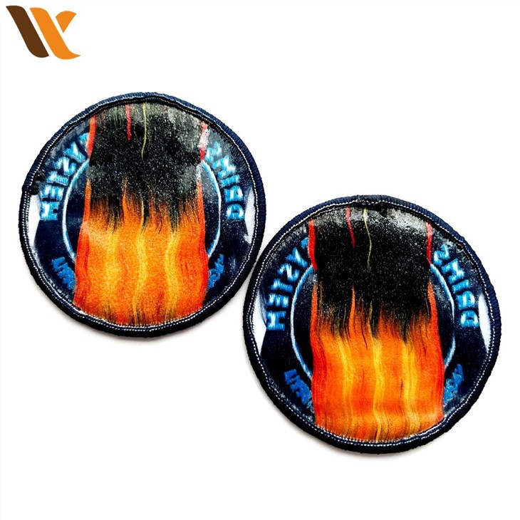 Custom Chinese School Woven Patches