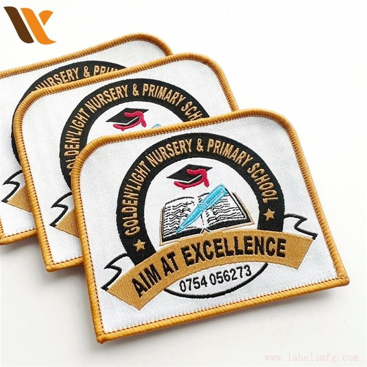 Custom Heat Transfer Patches Woven Epaulettes