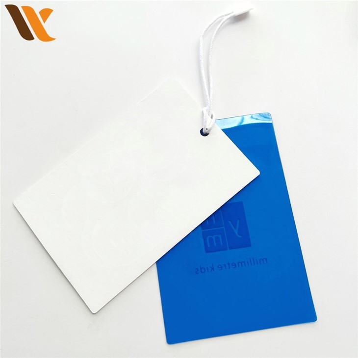 Custom Special Paper Clothing PVC Hang Tags